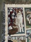 Cat Tapestry Throw wall Hanging 50   x 60   