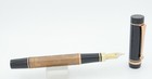 Salt Lake City 2002 Olympics Black   Rose Gold Fountain Pen rollerball Set - New