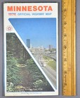 Vintage 1976 Official Minnesota State Highway Travel Road Map