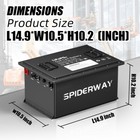 24v 25 6v  105ah Lifepo4 Lithium Battery For Genie Gs 1530 1532 1930 2632 Lift