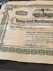 1922 Texas And Northwestern Oil  Company Stock Certificate State Of Idaho   159