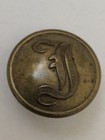 Civil War Confederate Infantry Script Button S  Isaacs Campbell   Co London