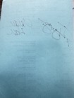 John   Marlena 1999 Wedding Script Reprint Signed By Deidre Hall  Drake Hogestyn