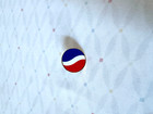 Pepsi Logo Advertising Metal Lapel Push Pin   Red   White    Blue