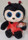 Ty Beanie Boos - Izzy The Ladybug  6 Inch  New Mwmts Plush Stuffed Animal Toy