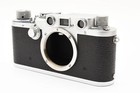  almost Mint   Leica Iiif 3f Red Dial Rangefinder 35mm Film Camera Body Japan