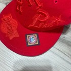 Negro Baseball League Hat Mens 8 Fitted Cap Red Baseball Cross Over Euc