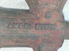 Old Antique Vintage Red Cast Iron    Porcelain Alexanderwerk Meat Grinder No  5