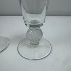Vtg Libbey Clubhouse Golf Ball Stem Pilsner Glasses Set 2 Barware