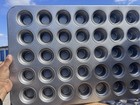 Chicago Metallic 42756 Mini Crown Muffin Pan 35 Moulds   1 Single Baking Sheet 