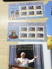 Vatican City Stamps Lot 2005 Postcards Souvenir Sheets Collection Year Set Mnh