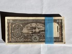 India 10 Rupees P-60ac 1990 X 100 Pcs Full Bundle Boat Unc Indian Money Lot Note