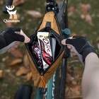 Qunature Bicycle Frame Tube Bag Pocket Upper Water-repellent Bikepacking Top Bag