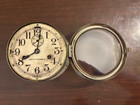 Vintage Seth Thomas Maritime Clock With Key  Bell Strikes  Winds Up  Works Great