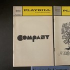 Sondheim Out Of Town Try Out Broadway Playbills Company night Music pacific Over
