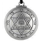 Talisman Pentacle Of Mars Solomon Seal Pendant Kabbalah Hermetic Jewelry