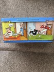 Blondie Vintage Collectible Blue Metal Lunchbox W  Comic Graphics