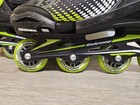 Bladerunner Phoenix Inline Roller Skates Youth Adjustable Size 5-8 Black Green