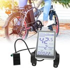 Electric Bike Lcd Display  M5 Lcd Screen 5 Pin Universal 24v 36v Panel Screen   