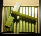 18 Gauge 3 8  M Series Crown Staples 5000 bx Galvanized Chisel Point 3 4  Long