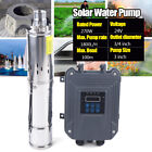 3in 24v Dc Deep Well Solar Water Pump Submersible Max Head 100m  328ft mppt 270w