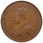 British Mauritius  1924 George V 5 Cents  Pcgs 63 Bn  400 000 Mintage 