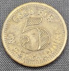 26th Infantry Company L U s a 5 Cent Military Canteen Token Army Wwii