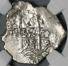 1693 Ngc Au Bolivia Cob 1 Real Potosi Spain Colonial Coin Pop 2 0  23121601c 