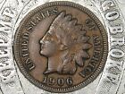 Encased 1906 Indian Head Penny State Bank Of Mich  Gr  never Go Broke     15