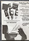 1976 Flyer The Residents Rather Ripped Records Berkeley Longbranch Saloon Punk