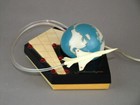 Space  Rocket  Globe  Soviet Lamp  Table Lamp  Ussr