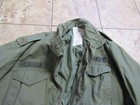 Military Vintage Jacket Vietnam Era Coat Cold Weather Mans Field 1973 M r  4