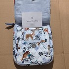 Vera Bradley White Multicolor Animal Floral Rfid Crossbody Bag Detachable Strap