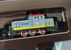 M  rkl  n Mini-club 8140 Voith Locomotive And Freight Car Set Z Scale Train  