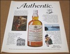 1970 Dewar s White Label Scotch Whisky Print Ad Vintage Advertisement Authentic
