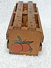 Antique Small Wood Crate Of Oranges Mailer Souvenir 3 7 8 X 1 3 4 X 1 3 4 Inch