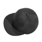 Premium Solid Fitted Cap Baseball Cap Hat  Flat Bill   Brim New