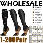 S-xxl Copper Infused Compression Socks 20-30mmhg Pain Relief Mens Womens Lot