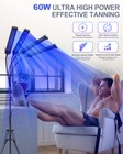 360   Uv Tanning Lamp Blue Light Solarium Lamp Bronze Body Facial Tanning 432 Led