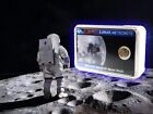 Genuine Moon Rock  Fragment Of Nwa 11273 Lunar Meteorite In Display Box