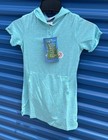 White Sierra Blue Hoodie Insect Shield Sz S Youth Kangaroo Pocket