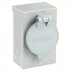 Reliance Power Inlet Box  30 A Current Rating  L14-30  2kep5 2kep6  3r  Steel  6