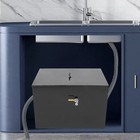 15l Commercial Grease Trap Interceptor Side Inlet 50 Lbs Oil Water Separator