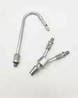Vintage Embalming Mortuary Death Tool Curved Arterial Cannula Hose Oddities 