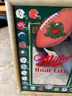 Vintage 1980 s Miller High Life 28 Team Nfl Helmet Mirror Rare Bar Pre Expansion