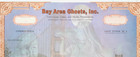 Bay Area Ghosts  Inc Specimen Prototype Stock Certificate   San Fran Tour Co 