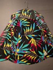O neill Men s Button Down Reverse Print Short Sleeve Shirt Tropical Size M