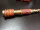 Antique Brass Telescope Marine Nautical Leather Pirate Spyglass Scope
