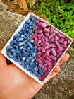 300 Ct Natural Unheated Certified Ruby Raw   Sapphire Loose Gemstone Rough Mix