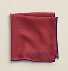 Brooks Brothers    lot Of 6    Rainbow 100  Silk Pocket Square  new-minor Flaws 